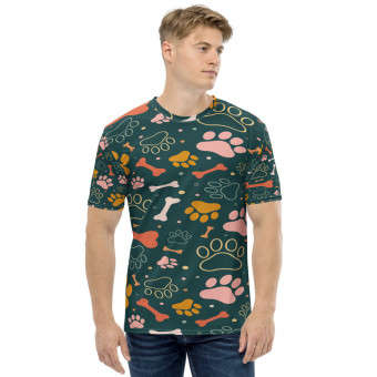 CoolPaws ALL-Over Print crew neck t-shirt